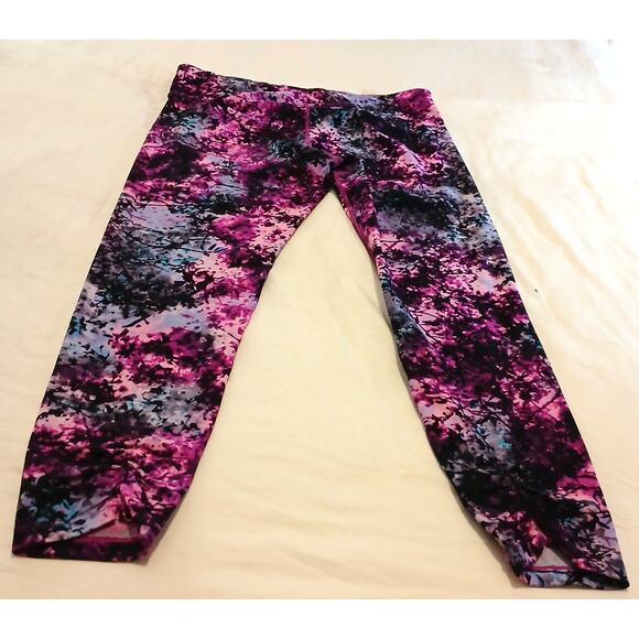 Calvin Klein Leggings/ Performance Quick Dry /Womens/ Multicolor/Size XL - Picture 2 of 8